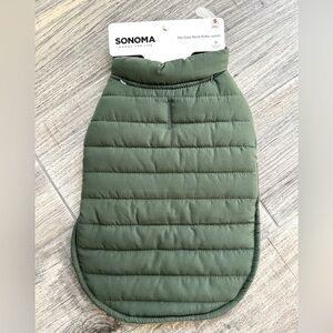 Sonoma Small Color Block Puffer Jacket for Dogs